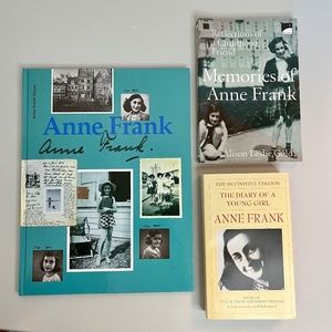 (SOLD) Anne Frank Books Bundle | 3 Books